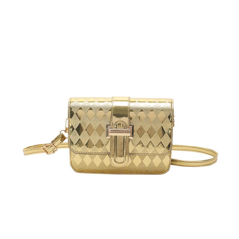 Fashionable Pu Leather Small Square Bag Elegant Crossbody Handbag For Daily Use