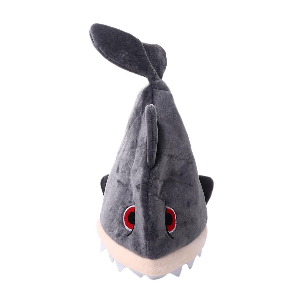 Gift For Children Halloween Costume Plush Shark Cap Animal Hat Performance Hat Cosplay Shark Hat
