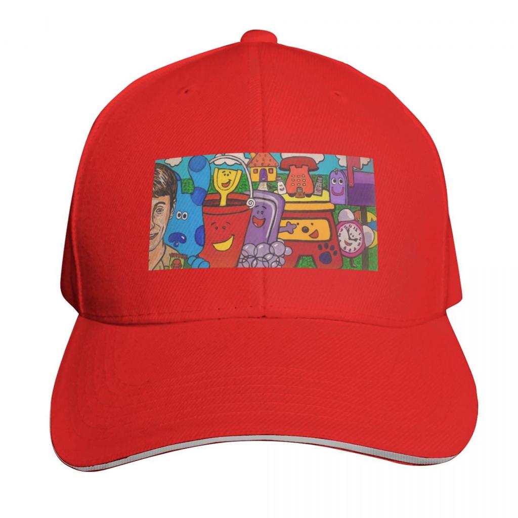 Blues Clues Anniversary Baseball Cap foam party Hat F Fishing cap tactical cap Golf Unisex Womens