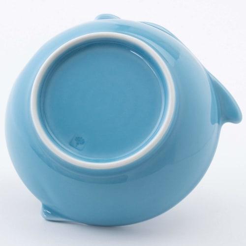 Hasami ware ladle stand, celadon dolphin design, 20011
