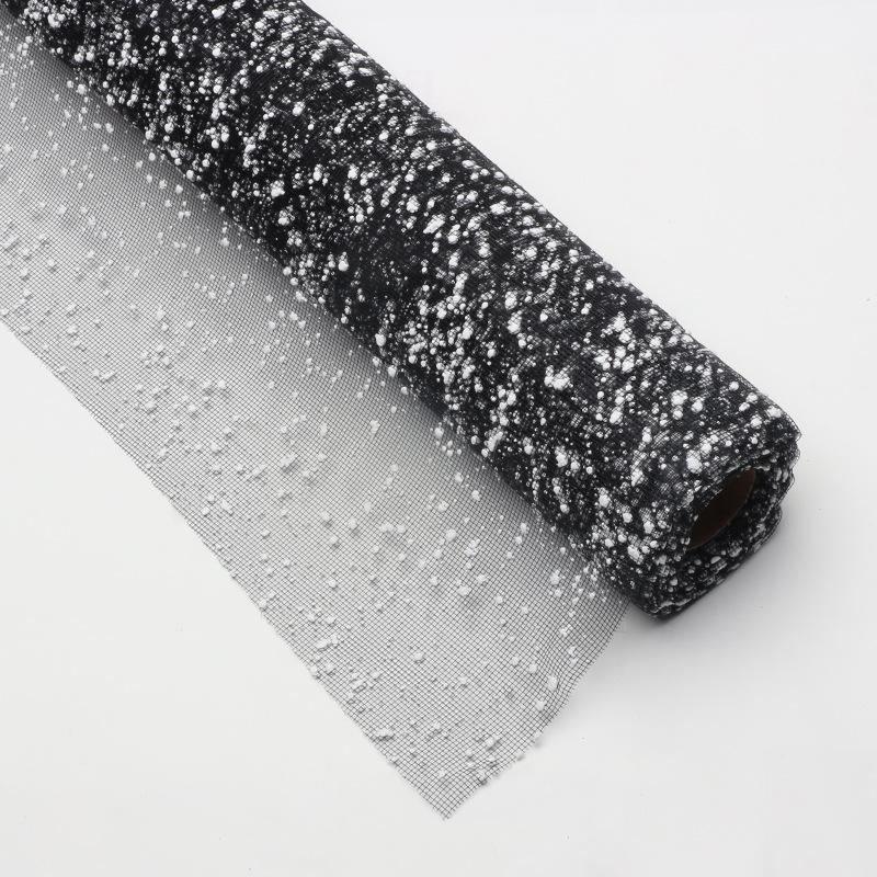 Schneeflocken Garn Wickel Netzpapier Blumenstrauß Verpackung Hochzeit Geburtstagsparty Dekoration Floristenbedarf Geschenkverpackungsmaterialien