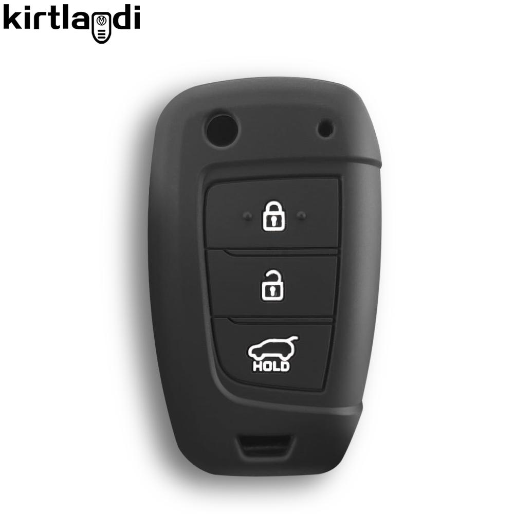 Silikonowy kluczyk samochodowy do Hyundai Tucson 2022 2023 Accent Solaris Elantra I30 I35 I40 Kona Celesta Sonata Creta Key Cover