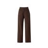 Winter thick drape high-waisted straight-leg pants that conceal flesh and slim casual pants, loose women's pants that are versatile