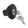 Locking Gas Fuel Tank Plug 8U5A 9C268 B Cover Cap with 2 Keys Replacement for Ford Edge Escape Expedition Explorer