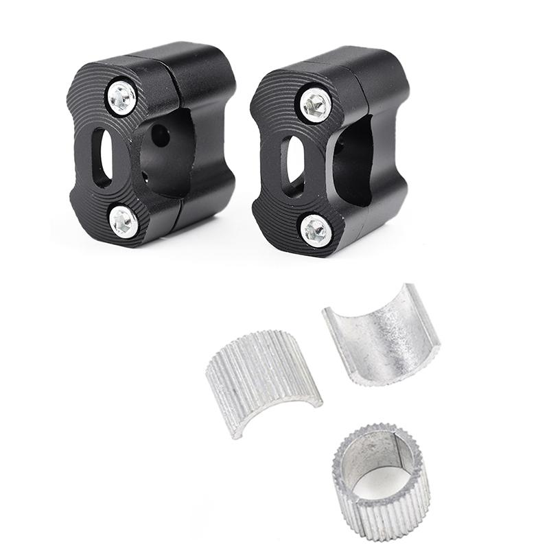 7/8 Inch 1-1/8 Pit Dirt Motorcycle Clamp Handle Riser Adapter For Handle Bar Dax Skyteam Hypermotard 950 Trk 502 Ktm Handlebars
