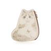 Samantha Thavasa Petit Choice Cats Collection Pouch Die-Cut (Ragdoll) Off-White