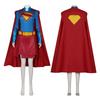Supergirl Cosplay Costume For Women With Polyester Fabric For Halloween And Stage Shows