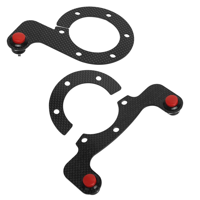Carbon Fiber External Horn Button Kits for MOMO/OMP/Nardi/ 6 Steering Wheel Steering Wheel Horn Button
