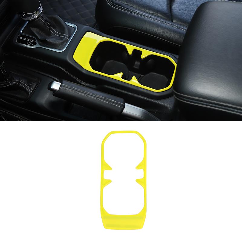 JIDIXIAN for Jeep Wrangler JL for Gladiator JT 2018 2019 2020 2021 2022 2023 2024 2025 Car Drink Cup Holder Decoration Cover
