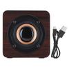 Portable Woodiness Bluetooth Speaker Loudspeaker Box Equipment with Walnut Wood Grain
