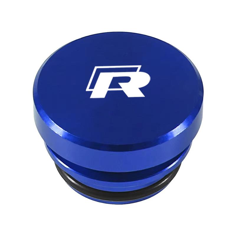 2026 Chaud Pour Volkswagen VW Pour Volkswagen VW Rline R Line Touareg Badge POLO Jetta Golf GTI Passat 1PC Bouchons Anti-poussière en Aluminium