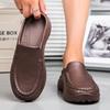 Men Chef Shoes Casual Loafers Waterproof and Oil-proof Kitchen Work Slip-on Men Shoes Outdoor Non-slip Beach Slippers