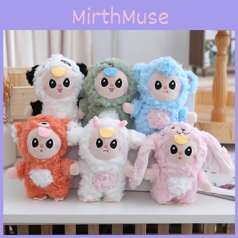 Versatile Keychain Plush Showcasing Cute Cartoon Sheep Rabbit Panda With Soft Pp Filling Cotton