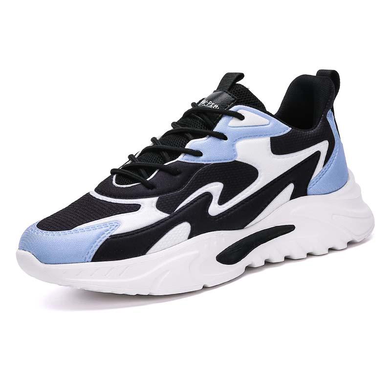 Spring Newest Hotest Selling Mens Casual Shoes Fashion Light Shoes Shock-Absorbing Breathable Shoes Color-Blocking Casual Sports Shoes