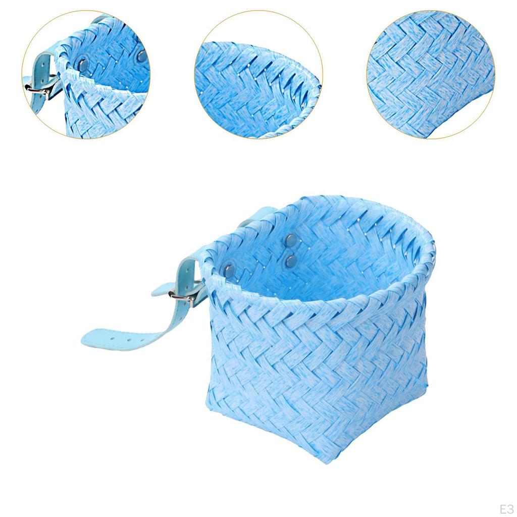 Children's Bicycle Basket, Front Storage Solution, Easy to Attach Gift for Kids