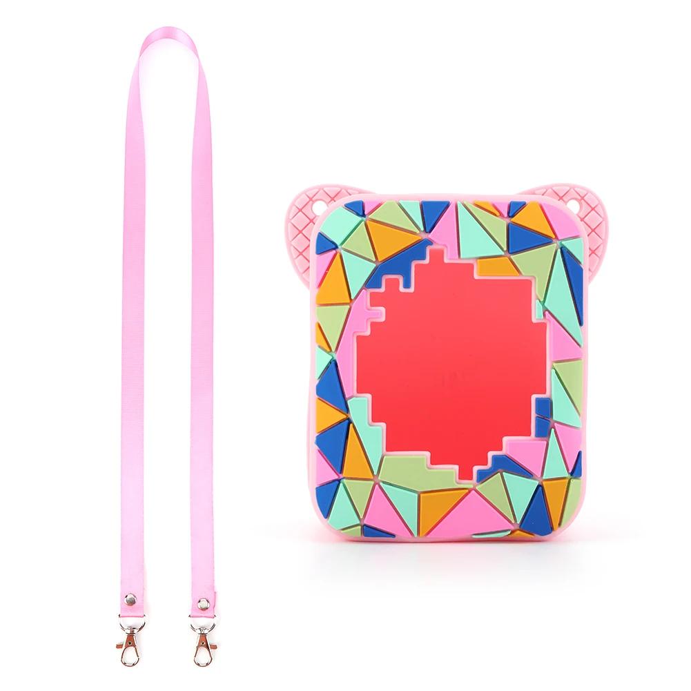Premium Silicone Protective Case Cover with Lanyard for Bitzee Magicals Interactive Toy Vibrant and Fun Design