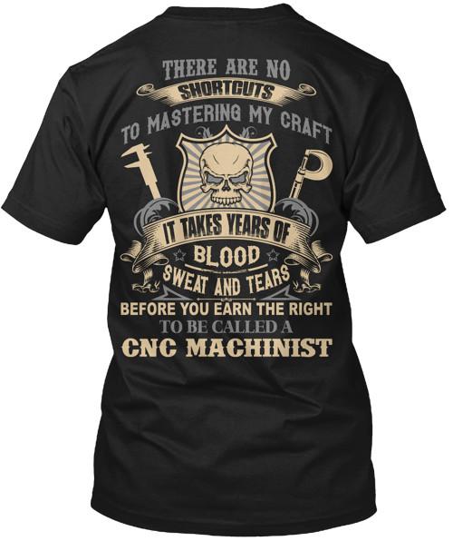 Cnc Machinist Made in the USA Size S to 5XL Unisex T-Shirt S