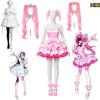 Costume de Cosplay Alien Stage Anime Perruque Robe de Scène Mizi Blood Halloween Fête Bidimensionnelle Ensemble Complet de Costume de Jeu de Rôle