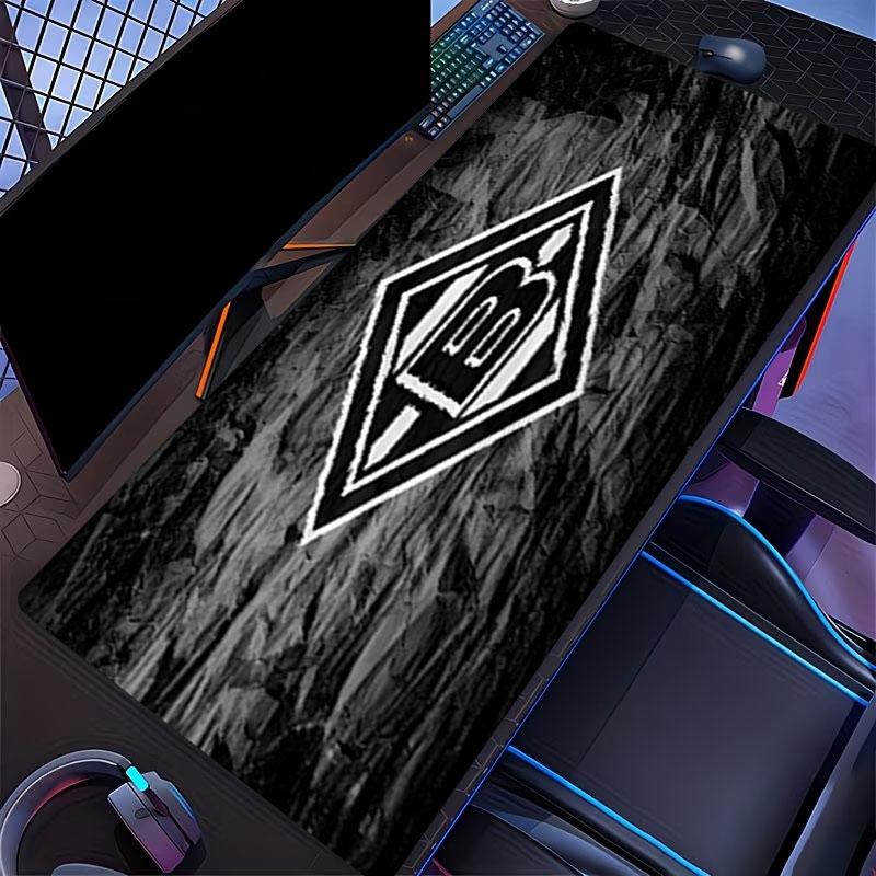 Borussia Mönchengladbach Print Mauspads, für Tastaturablage Laptop PC Matte für Büro Heimgebrauch, Schreibtischdekoration, Perfektes Geburtstagsgeschenk für Gamer