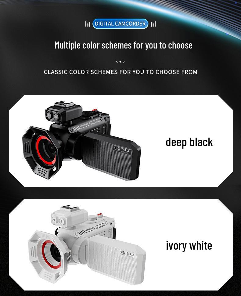 Temu 4K Ultra HD WiFi Camera: Stylish Digital Camera for High-Definition Photos and Videos