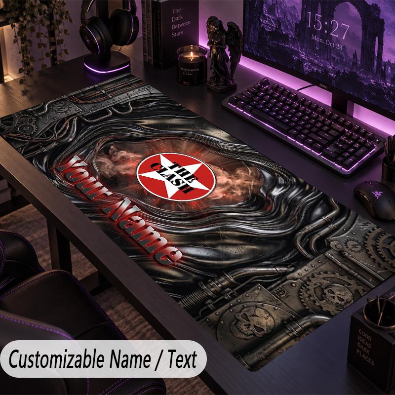 Large Mouse PadThe Cure Custom Name Text Personalized Desk Mat Non Slip Gaming Pad