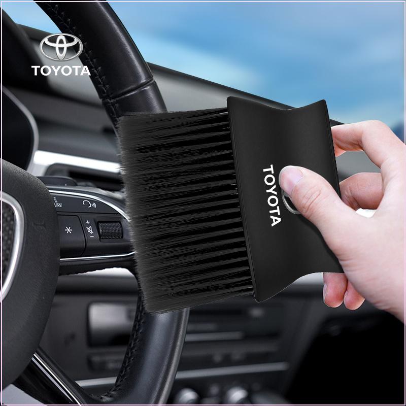 Car Cleaning Brush Air-outlet Long Haired Remove Dust Bristle for TRD Toyota Prius RAV4 Camry Auris Corolla Yaris Aygo GT86 Gr