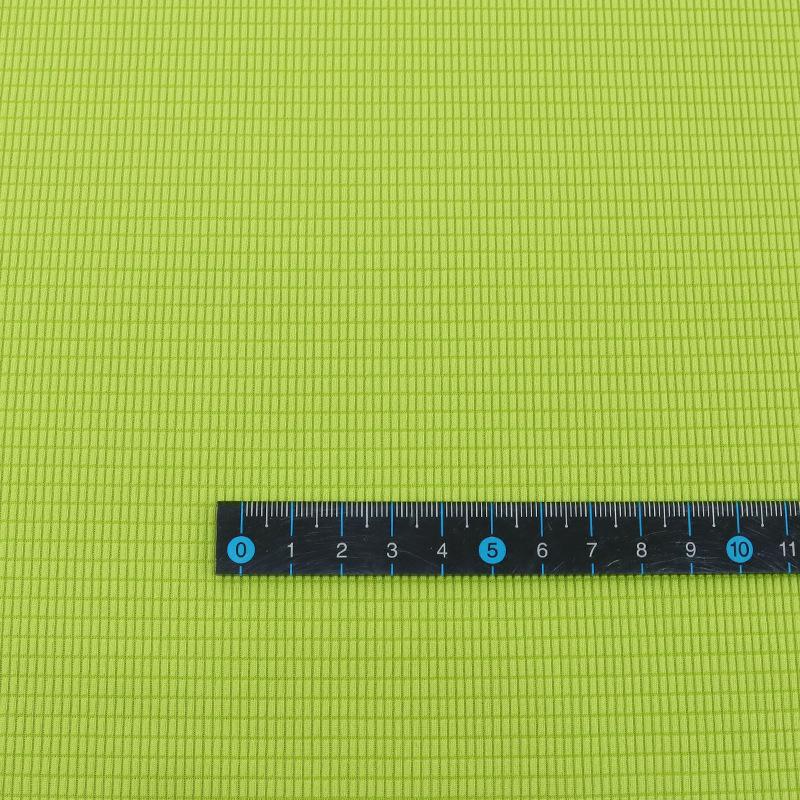 220G Polyester-Ammonia Jacquard Grid Fabric for Spring/Summer Suspenders and Fashion Suits