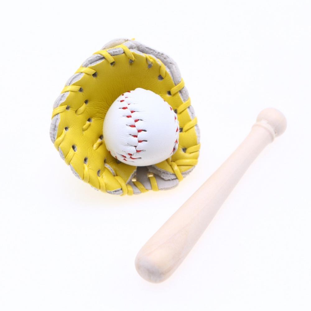 

Multicolor Miniature Softball Set 1/6 1/12 Cake Topper NEW Doll Baseball Kits Doll House жёлтый