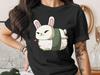 Cute Sushi Year of the Rabbit, Chinese Zodiac Lunar New Year T-Shirt, Japanese Anime Gift, Kawaii Anime Sushi Shirt