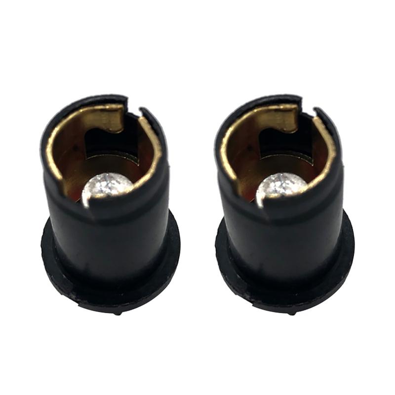 2Pcs 170790 Car Side Light Bulb Holder for 6V/12V/24V Ba9s 989/233 Lamp Holder for Car Motorcycle Scooter Lighting Components