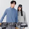MINISO Men's Quick-Dry Long Sleeve Half-Zip T-Shirt