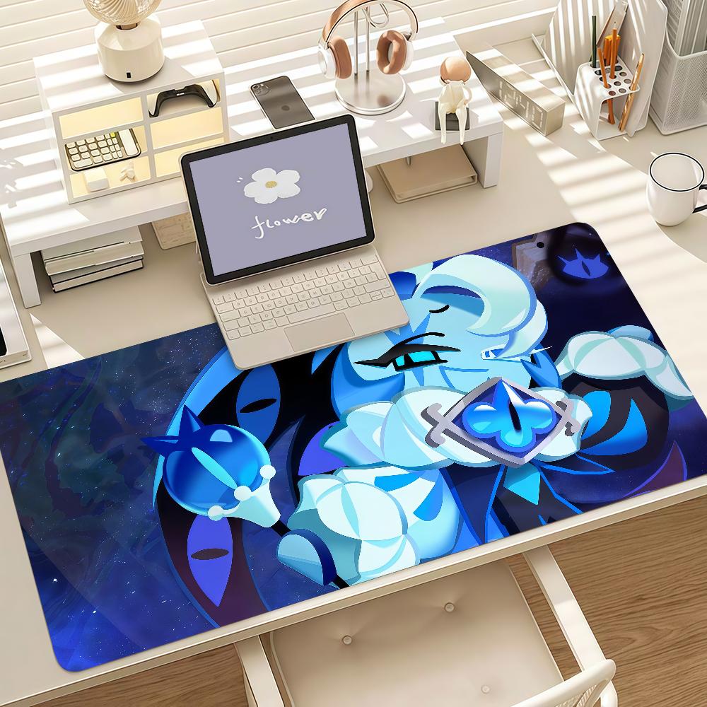 Game Ccookie Rrun Kingdom Shadow Milk Cookie Mouse Pad Anti Slip Rubber Edge Locked Thickened Laptop Gaming Desk Mat
