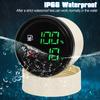 New 52mm Universal 2 in 1 Dual Gauge with Alarm LED Fuel Level Meter Voltmeter+Fuel Tank Level Sensor 0-190 Ohm Car Boat Custom