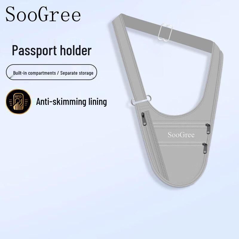 

SooGree Кошелек-портмоне для паспорта от кражи