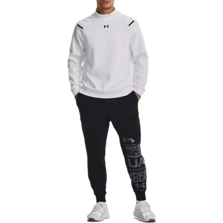 Under Armour Solid Color Sweatshirt Men's White 1379810-100