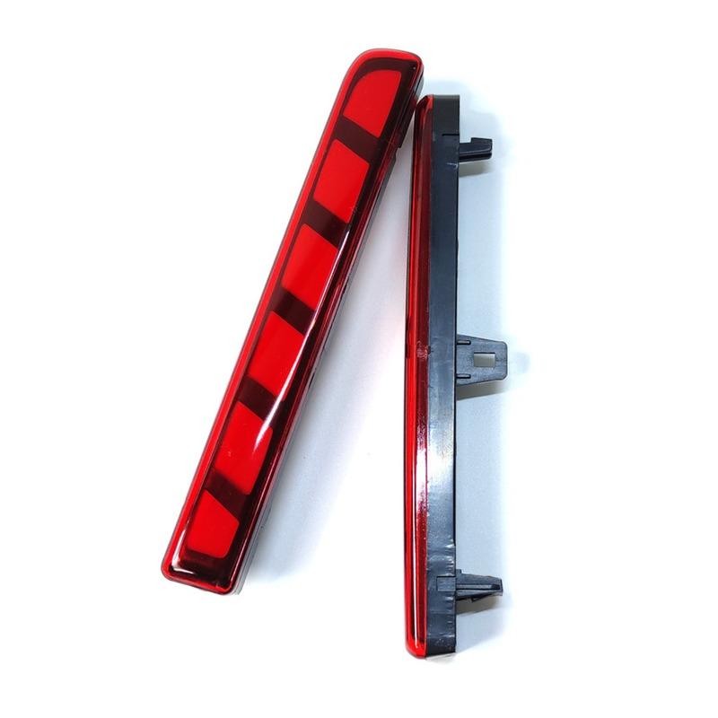 Rear Bumper Light Compatible with Toyota Wigo Agya Car Accessories Bumper Reflector Daytime Running Brake Light Modification