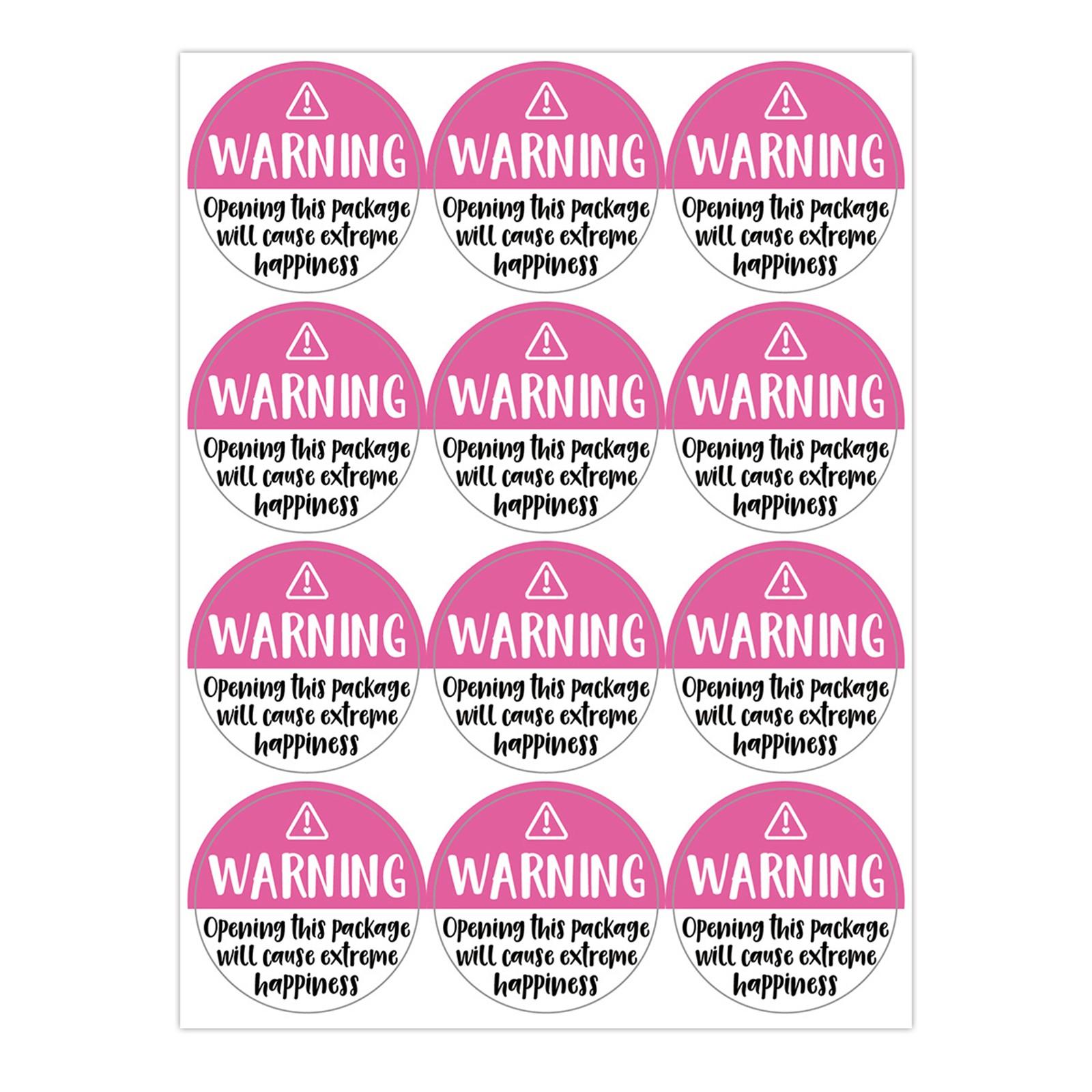 

Наклейки Наклейки на подарочные коробки Наклейки на упаковку Наклейки на этикетки со знаком счастья One Size розовый