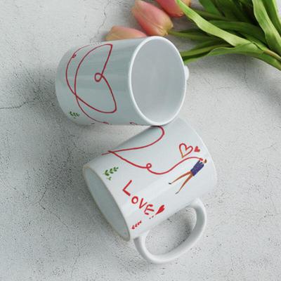 ig368-Design Mug 2p-Lovers Whispering Love