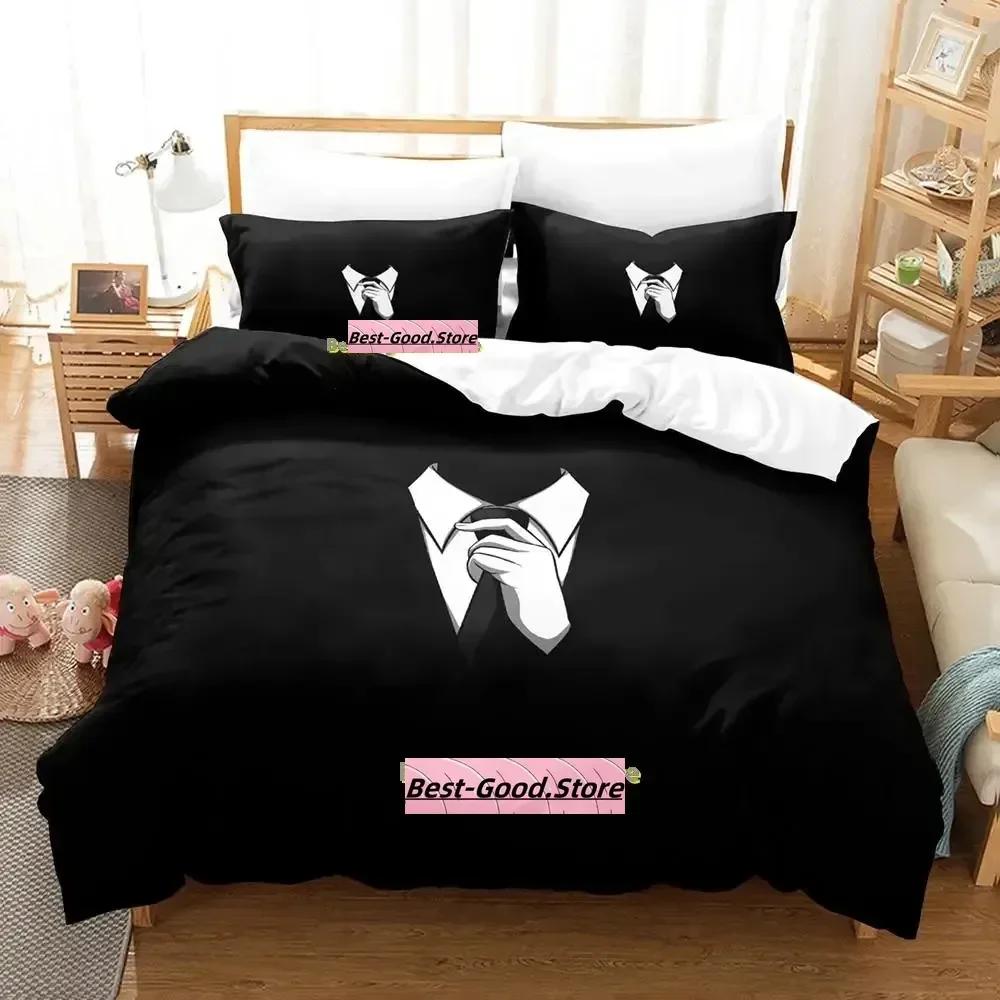 New Personality Technology Anonymous Bedding Set Single Twin Full Queen King Size Bed Set Adult Kid Bedroom Duvetcover Sets