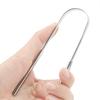 3pcs Stainless Steel Tongue Cleaners Dental Cleaning Oral Tool Hot Sale Tongue Scraper  Men