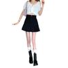 Women's Black Pleated Skirt Summer Spring Autumn Grey High-Waisted A-Line Slimming Petite JK Short Casual All-match Versatile Skirt