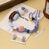 Original Niche Fun and Cheerful Color Scheme Hand-woven Bracelet Mobile Phone Rope Advanced Sense Summer Multi-function Mobile Phone Hanging