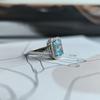 Silver Ring with Natural Topaz 3.232ct, Item Weight 3.82 G (2188315)