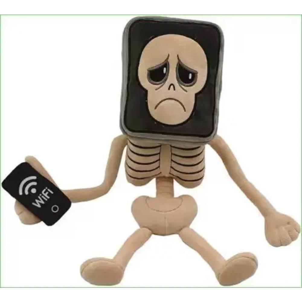 25cm Steal A Brainrot Esok Schule Plüsch Nr. 9 Haus Stofftier Plüsch Stofftier Spielzeug Kawaii Spielzeug für Kinder Weihnachtsgeschenke