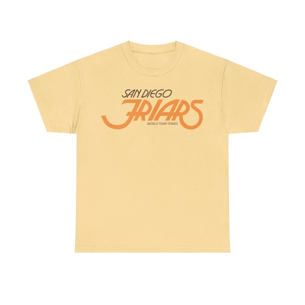 

San Diego Friars World Team Tennis Retro Nostalgic Tshirt Unisex T-Shirt S