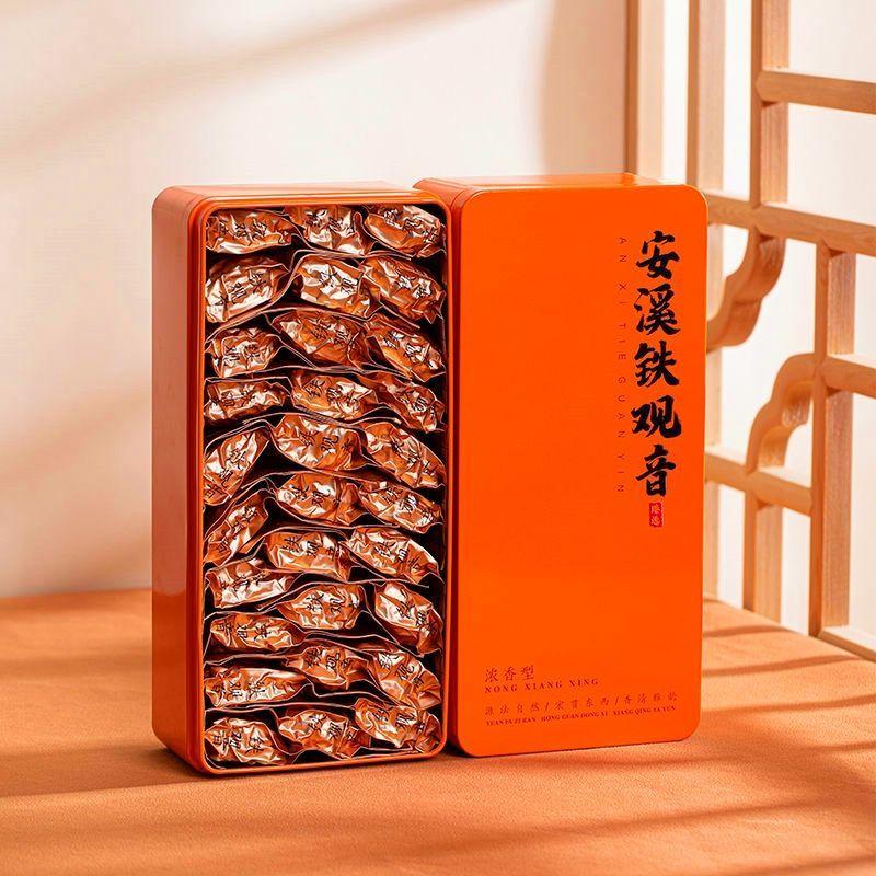 

Чай Super Anxi Tieguanyin, настоящий вкус, аромат альпийской орхидеи, сладость и пышный аромат, небольшая пузырьковая упаковка, высококачественная подарочная коробка
