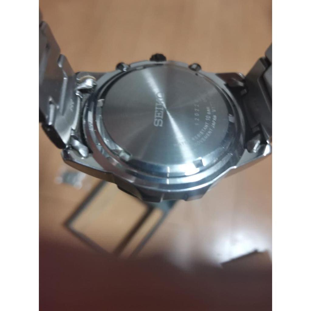 Used SEIKO SOLAR Chronograph SSC147PC