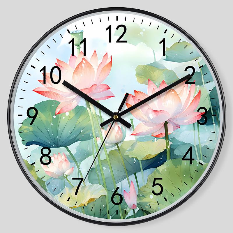 12 Inch 30CM Silent Wall Clock, Creative and Fashionable, Modern Home Clock, Living Room Simple Clock