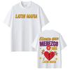 Band Latin Mafia Siento Que Merezco Mas Merch T-shirt Men Women Harajuku Rock T Shirts High Quality Male Cotton T Shirts