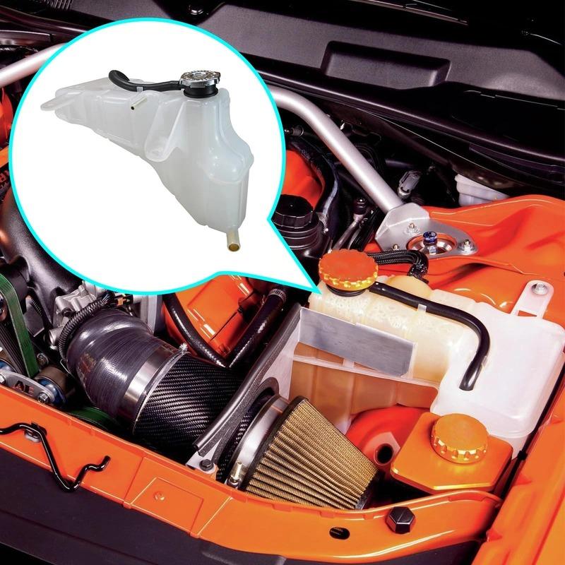 4596466AG Expansion Coolant Tank with Cover for 2005-10 Chrysler 300 2008 - 10 Dodge Challenger 06 -10  Charger 05 -08  Magnum